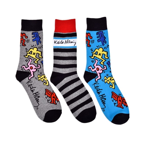 Keith Haring Other - Keith Haring Pop Art New York Graffiti Socks